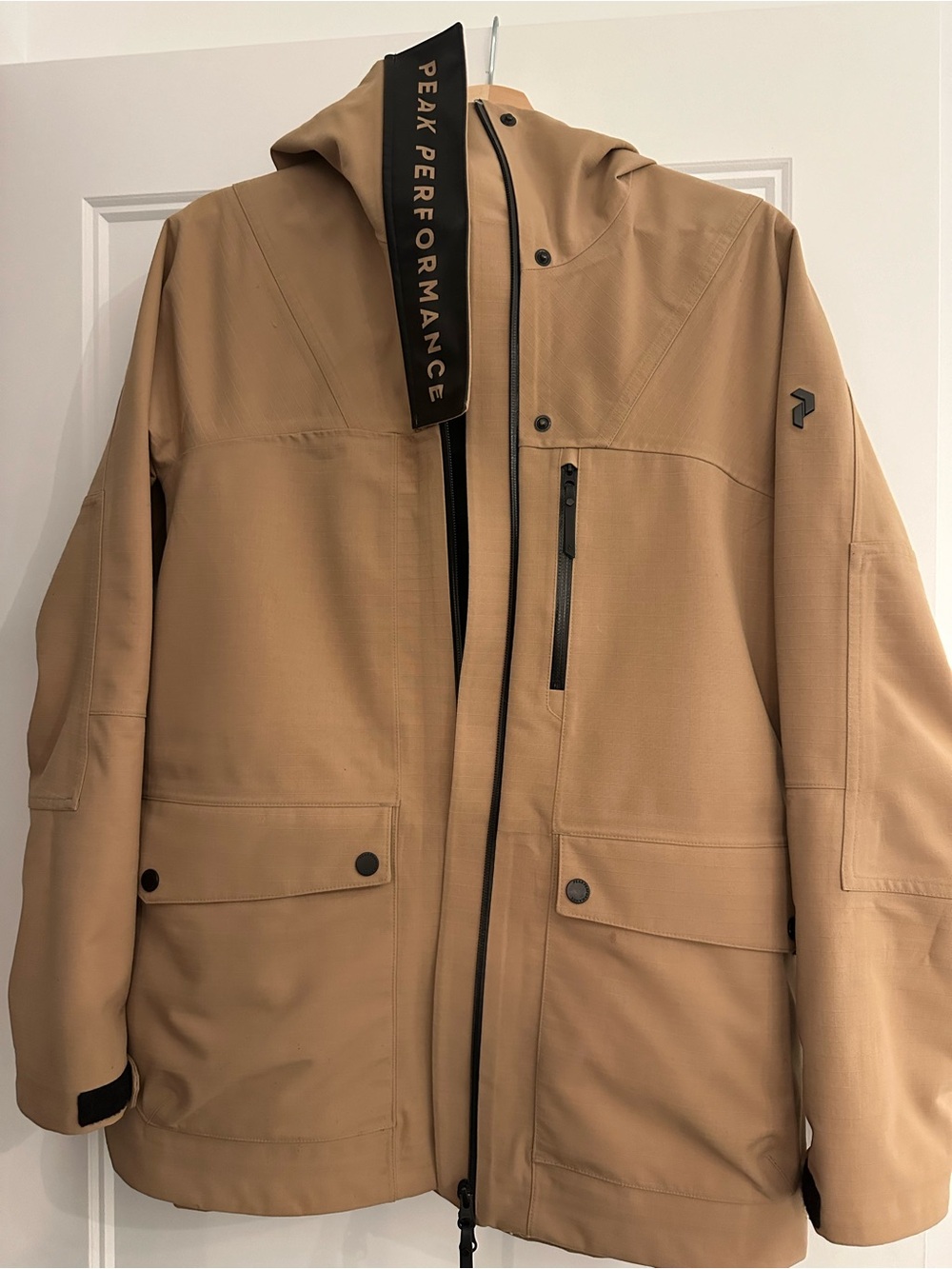 Peak Performance Women Camel/Tan Performance Hooded Jacket and pants
